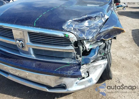 2012 Ram 1500 Slt from USA, damaged, VIN 1C6RD7LT0CS210236